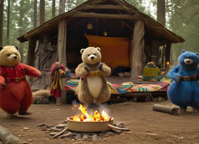 三只熊故事表演、三只熊故事表演教案