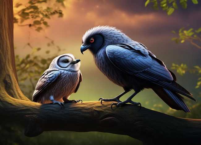 乌鸦反哺故事表演、乌鸦反哺故事演讲稿