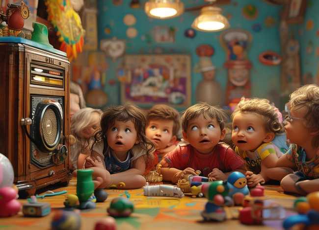 3-6岁儿童故事收音机、收音机的幼儿故事