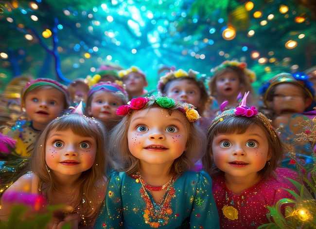 儿童童话摄影 - 童话里儿童摄影