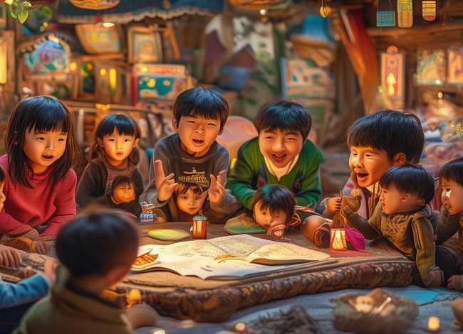 韩语儿童故事3-6岁完整版 - 韩语讲故事