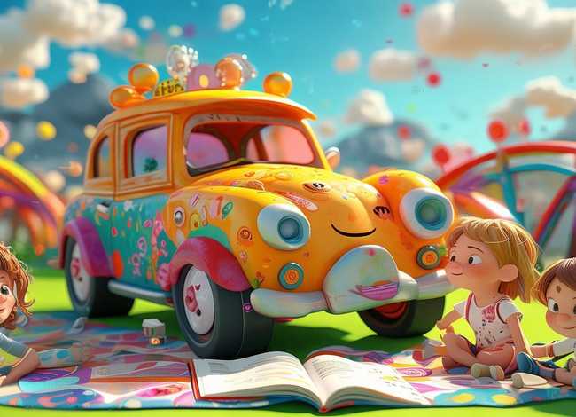 车子儿童故事、汽车故事幼儿