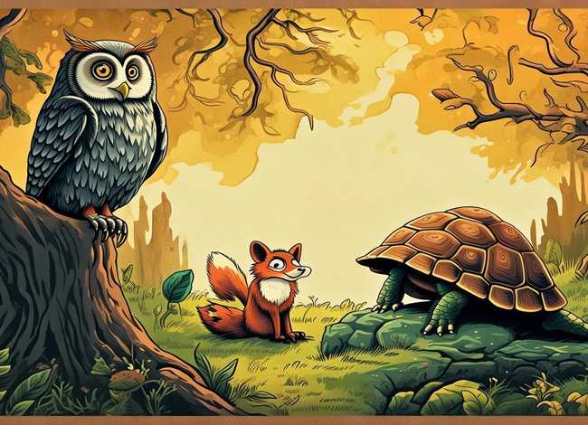 《寓言故事》的画；《寓言故事》的画画作品