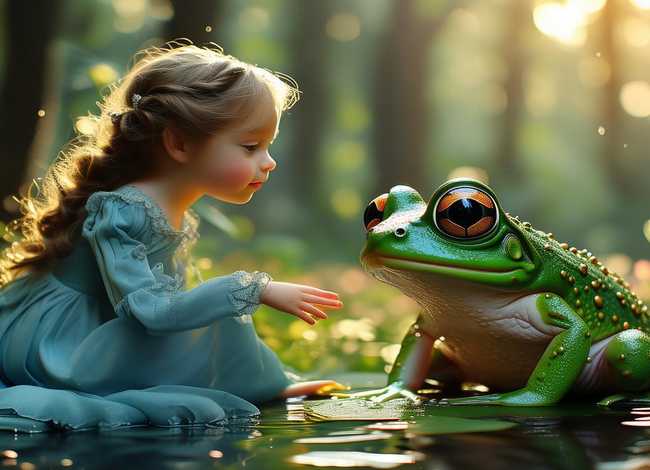 儿童故事绘本青蛙王子 儿童有声绘本故事《青蛙王子》