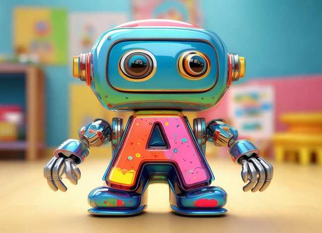 儿童故事机器人字母a的故事（儿童玩具字母机器人）
