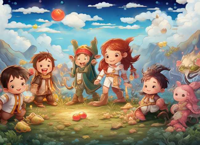 儿童西游记图片、播放儿童西游记的图片