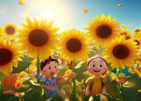 向日葵的故事儿童版 - 向日葵的幼儿故事