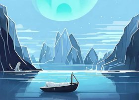 北极故事简笔画（北极故事简笔画图片）