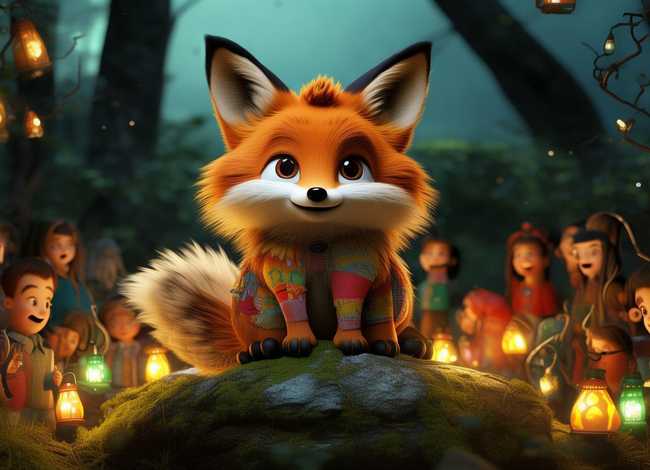 有关狐狸的儿童故事、有关狐狸的幼儿故事2分钟