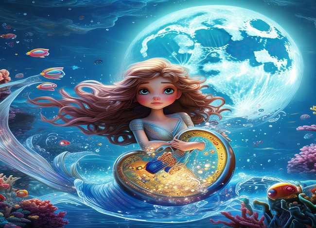 小鱼人儿童故事，小人鱼故事新编