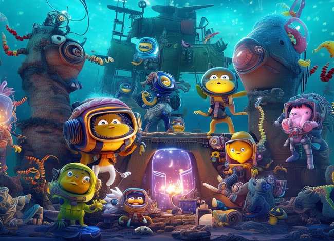 海底小纵队动画片故事书,海底小纵队的故事动画片 海底小纵队动画片故事书,海底小纵队的故事动画片