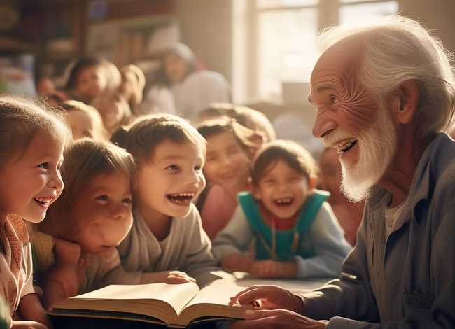 关于党关爱儿童的小故事，关于党的幼儿小故事