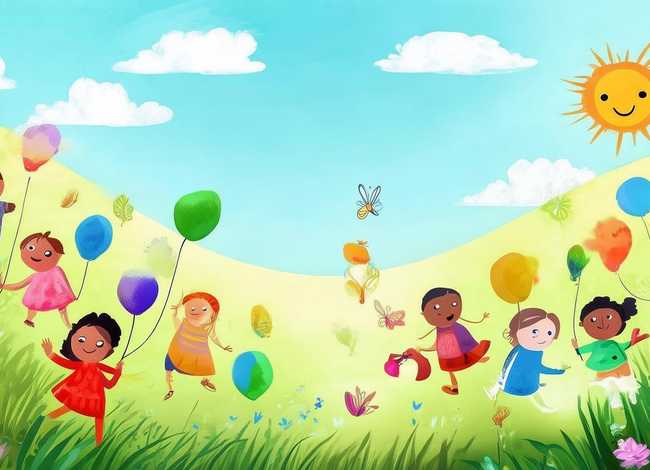 儿童画小故事简单 - 儿童故事画简单又漂亮