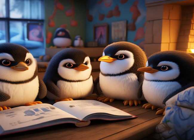 儿童故事3-6岁小企鹅；幼儿园小企鹅的故事