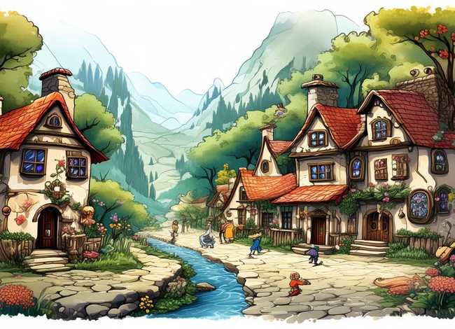 家乡的故事绘本 - 家乡的故事绘本图片