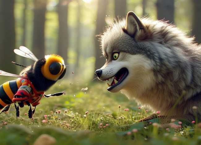 小蜜蜂故事，小蜜蜂故事智斗大灰狼