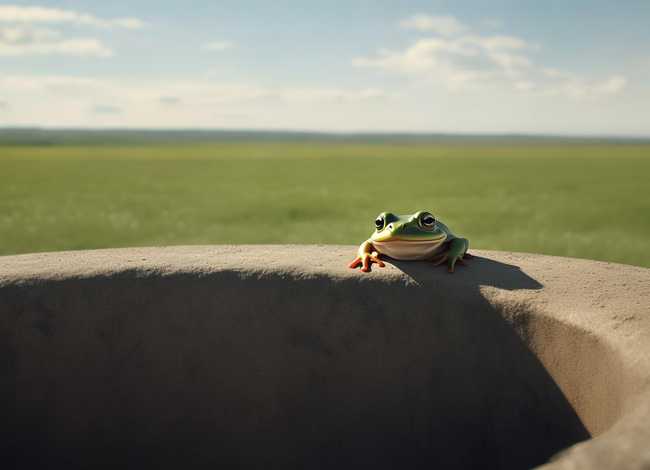 坐井观天的故事和道理简短 坐井观天的故事和道理简短一点