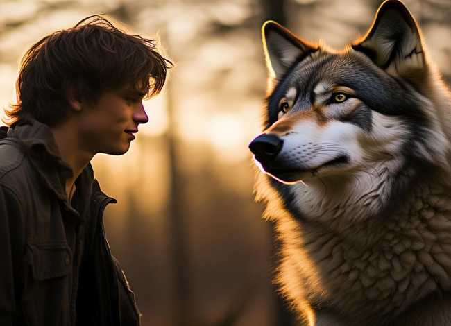 人与狼的感人故事（人与狼的感人故事50字）