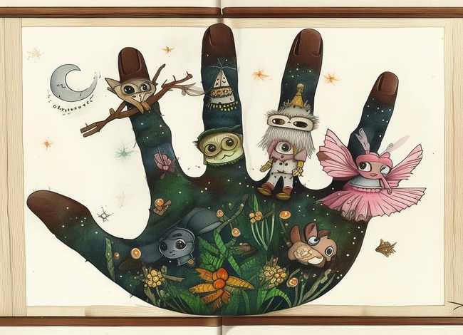 手掌故事书（关于手掌的绘本故事）