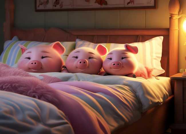 儿童睡前故事三只小猪mp3；睡前故事幼儿故事大全三只小猪mp3