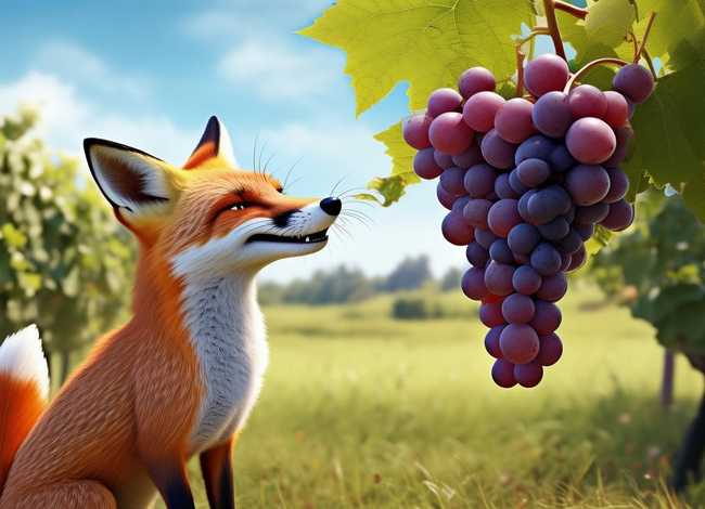 狐狸和葡萄的故事原文 狐狸和葡萄的故事原文及翻译
