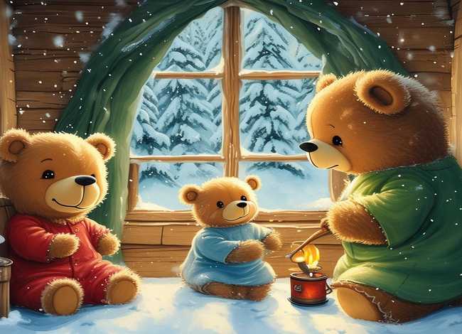 幼儿三只熊的故事（幼儿三只熊的故事视频）