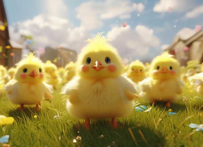小鸡儿童故事，小鸡幼儿故事