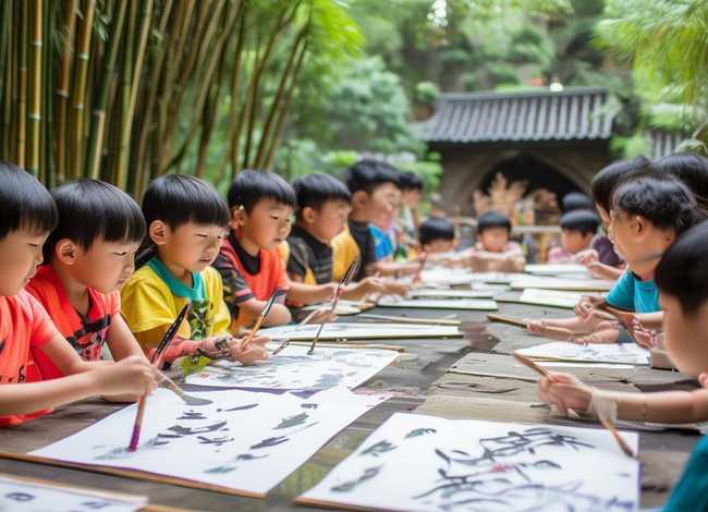 幼儿园水墨画课程故事，幼儿园水墨画课程故事分享