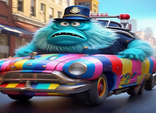 怪兽警车的故事文字版、怪兽警车的故事文字版图片