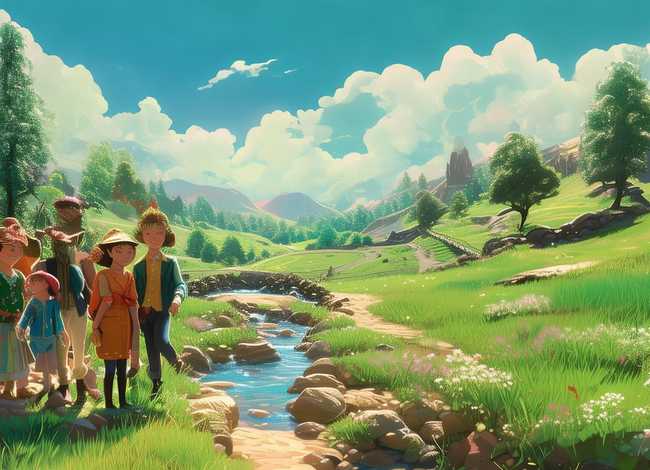 桃花源记儿童版、桃花源记儿童版朗诵