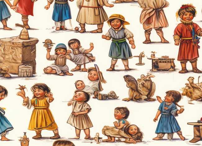 古代儿童图片大全大图、古代儿童图片大全大图简笔画