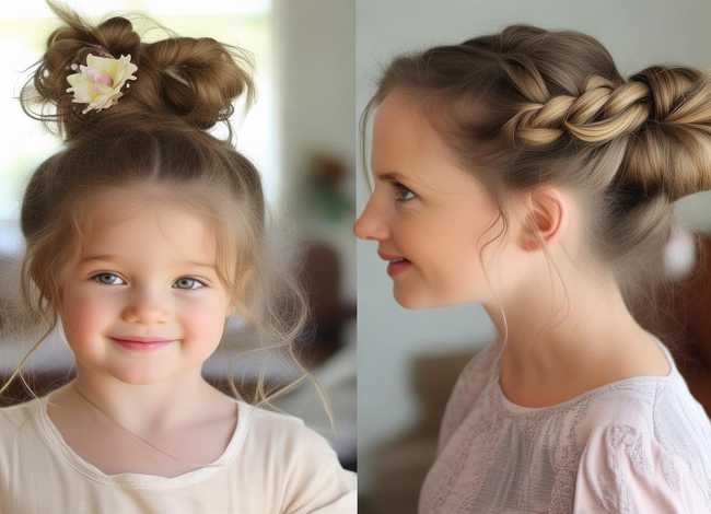 亲子发型扎法 亲子发型扎法视频