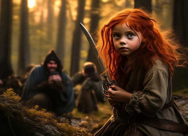 强盗的小女孩故事 - 强盗的小女孩故事简介