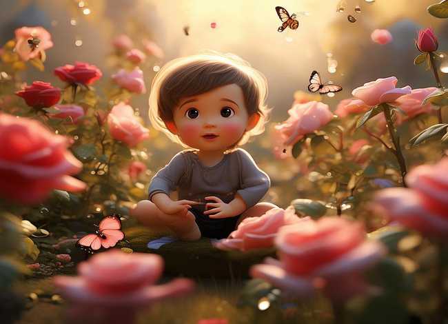 关于玫瑰花的儿童故事，关于玫瑰花的幼儿小故事