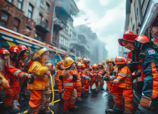 消防灭火的儿童故事 关于消防队灭火的故事