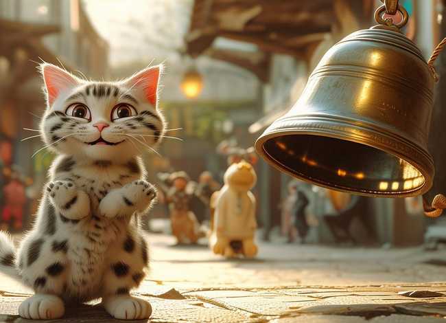 猫小帅故事掩耳盗铃 - 猫小帅掩耳盗铃的故事