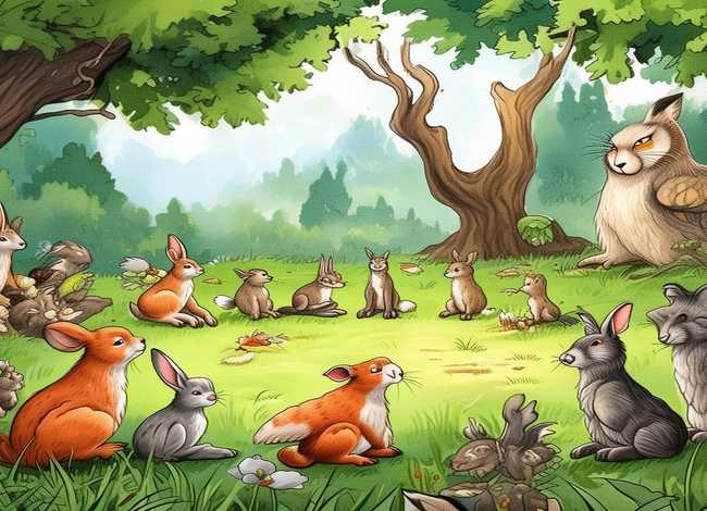 动物故事长篇文字版、动物故事长篇文字版图片