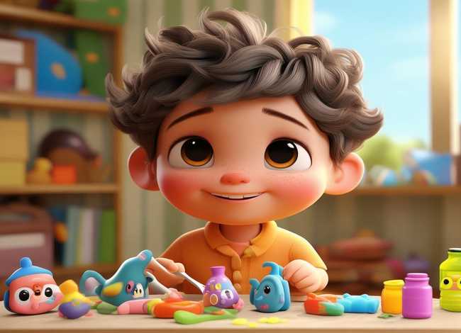 儿童自己吃药动画故事（幼儿自己吃药简笔画图片）