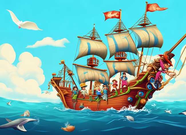 幼儿学习故事海盗船 关于海盗船的幼儿故事