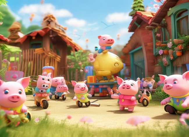 小猪的故事幼儿，小猪的故事幼儿园