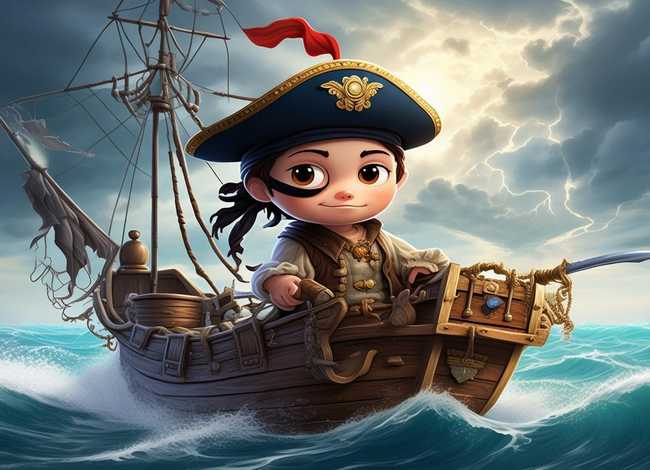 海盗的故事儿童文字版 - 海盗的小故事