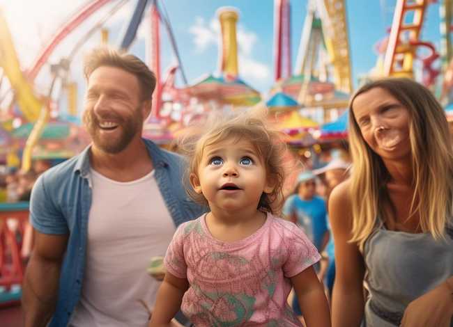 儿童故事爸妈一起去游乐场 和爸爸妈妈一起去游乐场