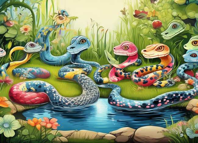 蛇的幼儿故事大全 - 蛇的幼儿故事大全图片