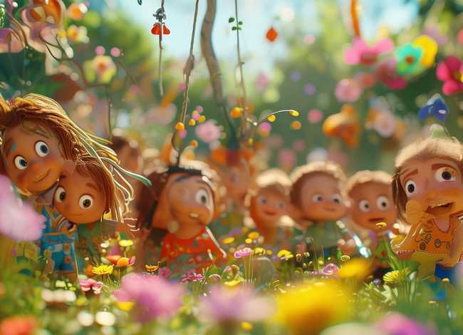 儿童童趣故事、积极向上富有童趣的幼儿故事