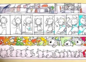 连环绘本简笔画、连环绘本简笔画怎么画