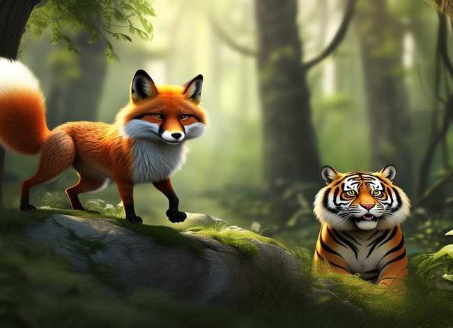 幼儿故事《狐假虎威》 - 幼儿故事《狐假虎威》内容简介