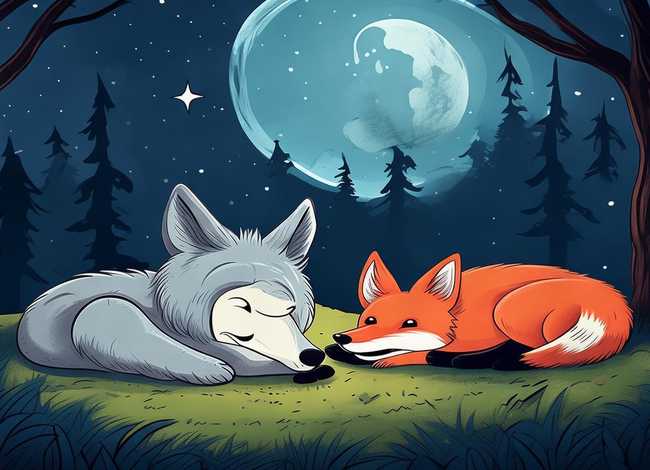 睡前故事狼和狐狸 睡前故事狼和狐狸的故事 睡前故事狼和狐狸 睡前故事狼和狐狸的故事