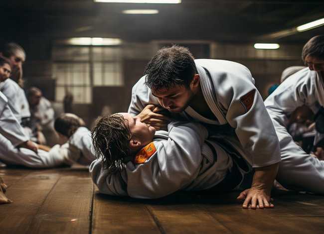 柔术训练故事上刑 柔术训练营的故事