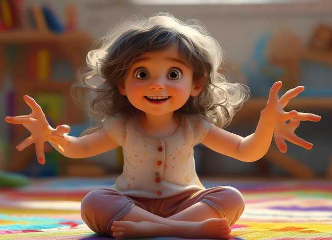 小朋友讲故事的动作；小朋友讲故事的动作视频