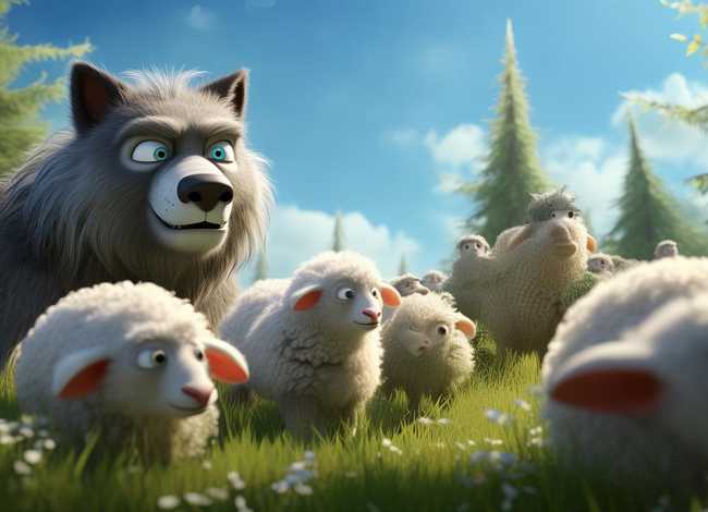 小羊和大灰狼的故事动画片 - 小羊和大灰狼的故事动画片在线观看